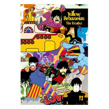 The Beatles Poster Yellow Submarine