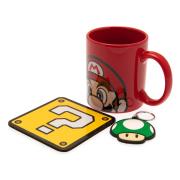 super-mario-mugg-underlagg---nyckelring-set-1