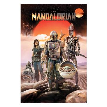 Star Wars The Mandalorian Affisch Group 89