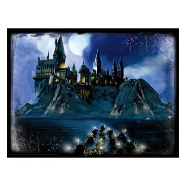 Harry Potter 3d Pussel 500 Bitar Hogwarts Night