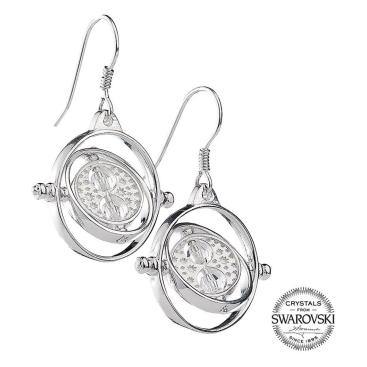Harry Potter Örhängen Time Turner Sterling