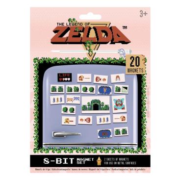 The Legend Of Zelda Kylskåpsmagnet Set