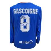 Rangers Fc Gascoigne Signed Shirt