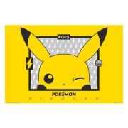Pokemon Affisch Pikachu Wink 143