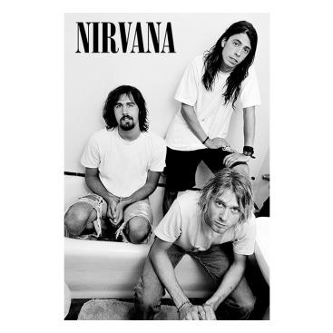 Nirvana Affisch Bathroom 75
