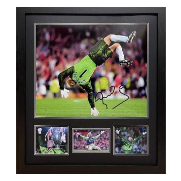 Manchester United Signerad Tavla Peter Schmeichel