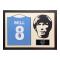 Manchester City Fc Bell Signed Shirt Silhouette