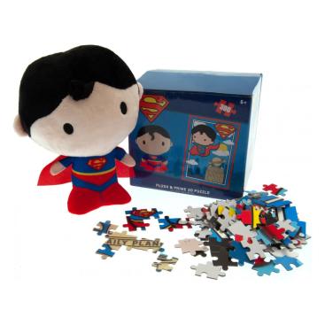 Superman Plush & 3d Pussel