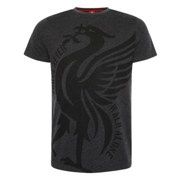 Liverpool T-shirt Liverbird Charcoal