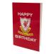 Liverpool Födelsedagskort Liverbird