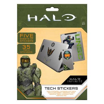 Halo Tech Klistermärken