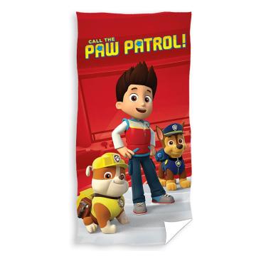 Paw Patrol Handduk Röd