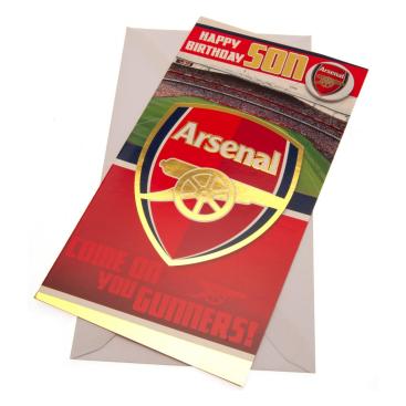 Arsenal Födelsedagskort Son