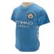 Manchester City Tröja Och Shorts Sq