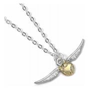 Harry Potter Silverpläterat Halsband Golden Snitch