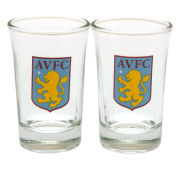 Aston Villa Snappsglas 2-pack