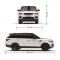 Radiostyrd Bil Range Rover Sport Liten