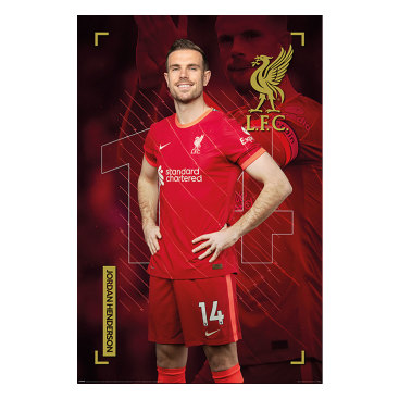 Liverpool Affisch Henderson 1
