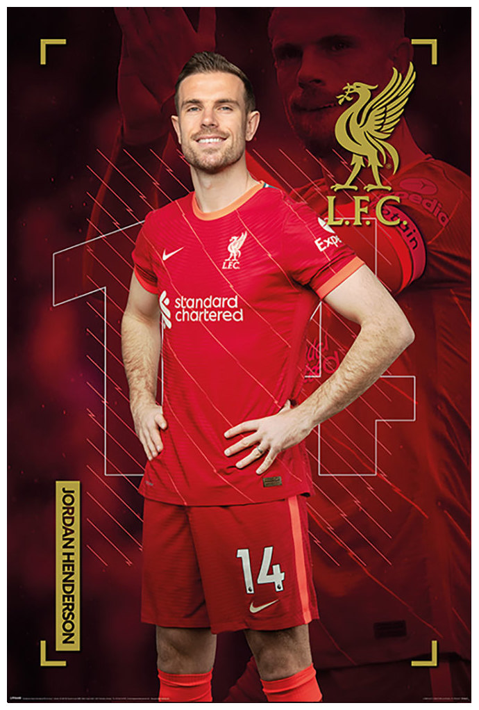 Liverpool Affisch Henderson 1