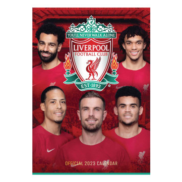 Liverpool Fc A3 Väggkalender 2023