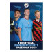 Manchester City Fc A3 Väggkalender 2023