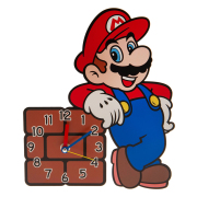 Super Mario Väggklocka Premium
