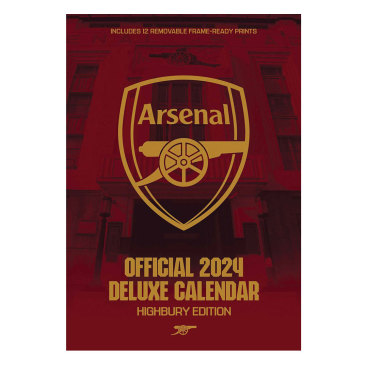 Arsenal Väggkalender Deluxe 2024