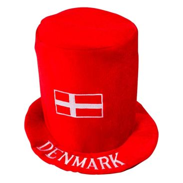 Danmark Höghatt Flagga