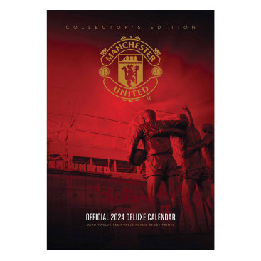 Manchester United Väggkalender Deluxe 2024