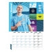 Manchester City Väggkalender 2024