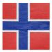 Norge Servetter Flagga
