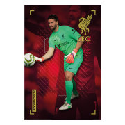 Liverpool Affisch Alisson 18