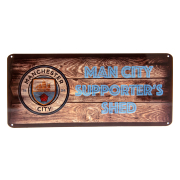 Manchester City Skylt Shed