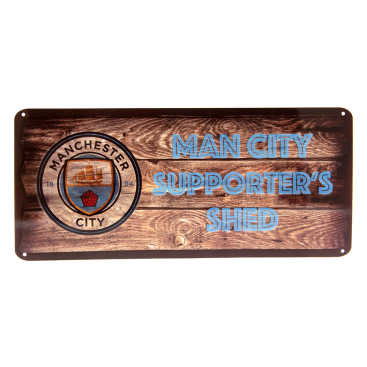 Manchester City Skylt Shed