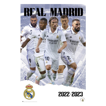 Real Madrid Affisch Players 2