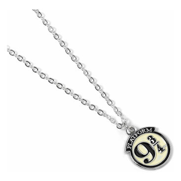 Harry Potter Halsband Silverpläterad 9 & 3 Quarters