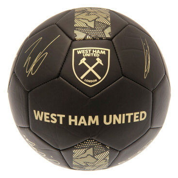 West Ham United Träningsboll Signature Gold