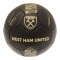 West Ham United Träningsboll Signature Gold