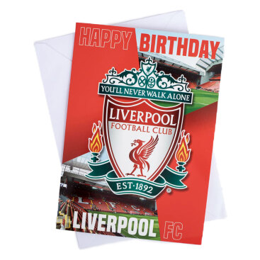 Liverpool Födelsedagskort Musical