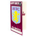 Aston Villa Födelsedagskort Personalised