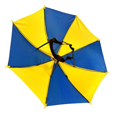 Paraplyhatt Blågul