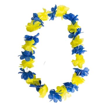 Hawaiikrans Blågul