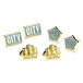 Manchester City Örhängen Stud Set