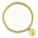 Liverpool Halsband Gold Finish Bead