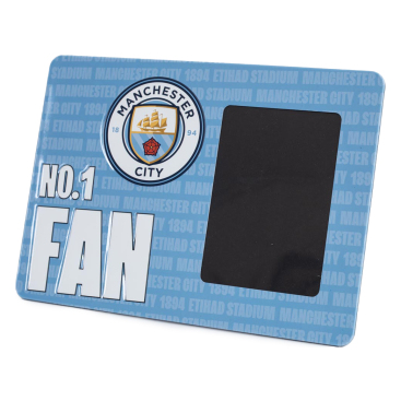 Manchester City Skylt No1 Fan Picture Frame