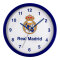 Real Madrid Väggklocka