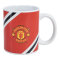 Manchester United Mugg Core Stripe