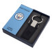 Manchester City Nyckelring Leather