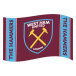West Ham United Flagga Crest Stripe