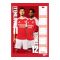 Arsenal Kalender A3 2026